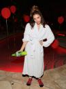 <p><strong>KATHARINE McPHEE</strong> went to the Just Jared Halloween Party as some kind of Housewife in a Tailspin. Or: Katharine McPhee lives directly above the Just Jared Halloween Party and has come down to complain about the noise. It's hard to tell. </p>