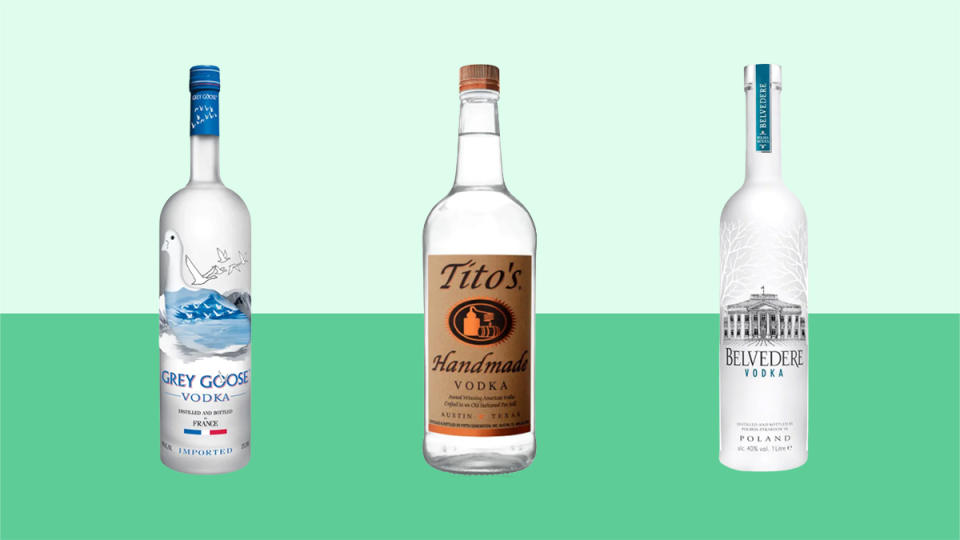 Home bar essentials for National Cocktail Day: vodka