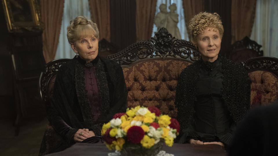 Christine Baranski and Cynthia Nixon in The Gilded Age