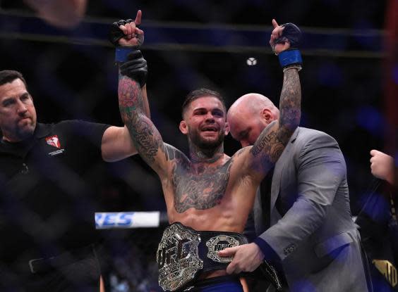 Former bantamweight champion Cody Garbrandt has not won since his 2016 title victory against Dominick Cruz (Getty Images)