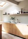 <p>Whether it's the kitchen or the <a href="https://www.housebeautiful.com/uk/decorate/living-room/g32357518/living-room-accessories/" rel="nofollow noopener" target="_blank" data-ylk="slk:living room;elm:context_link;itc:0;sec:content-canvas" class="link ">living room</a>, a cluttered room can make things out of control. As you create a soothing living space, keep shelves, sideboards and table surfaces free from mess. We recommend picking up seagrass baskets for storing magazines or blankets, and suggest anything else you don't need is popped in a cupboard.</p><p>Pictured: White oiled crown cut oak fronts, from £1,868 for a small kitchen from <a href="https://customfronts.co.uk/" rel="nofollow noopener" target="_blank" data-ylk="slk:Custom Fronts;elm:context_link;itc:0;sec:content-canvas" class="link ">Custom Fronts</a>. </p>