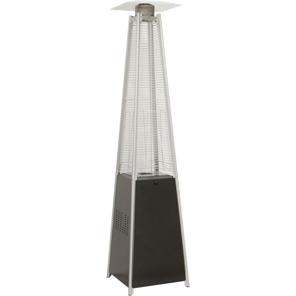 <p><strong>Hanover</strong></p><p>lowes.com</p><p><strong>$539.00</strong></p><p>This is honestly one of the prettiest heaters we’ve ever seen — we most definitely wouldn’t hesitate to show it off to our guests! This propane-powered patio heater is ideal for large spaces that need more heat, delivering strong warmth to a 16.5-foot radius.</p><p>At the high heat setting, users can expect up to 4 hours of consistent heat on a single propane tank, while on low heat, users can get 8 hours from a single tank.</p><p>Though be aware, as one reviewer noted, “...the process of getting them lit after a new tank is loaded is a bit of a chore. It takes a lot of holding in the pilot light and continuously clicking the starter until you finally get a flame.”</p>