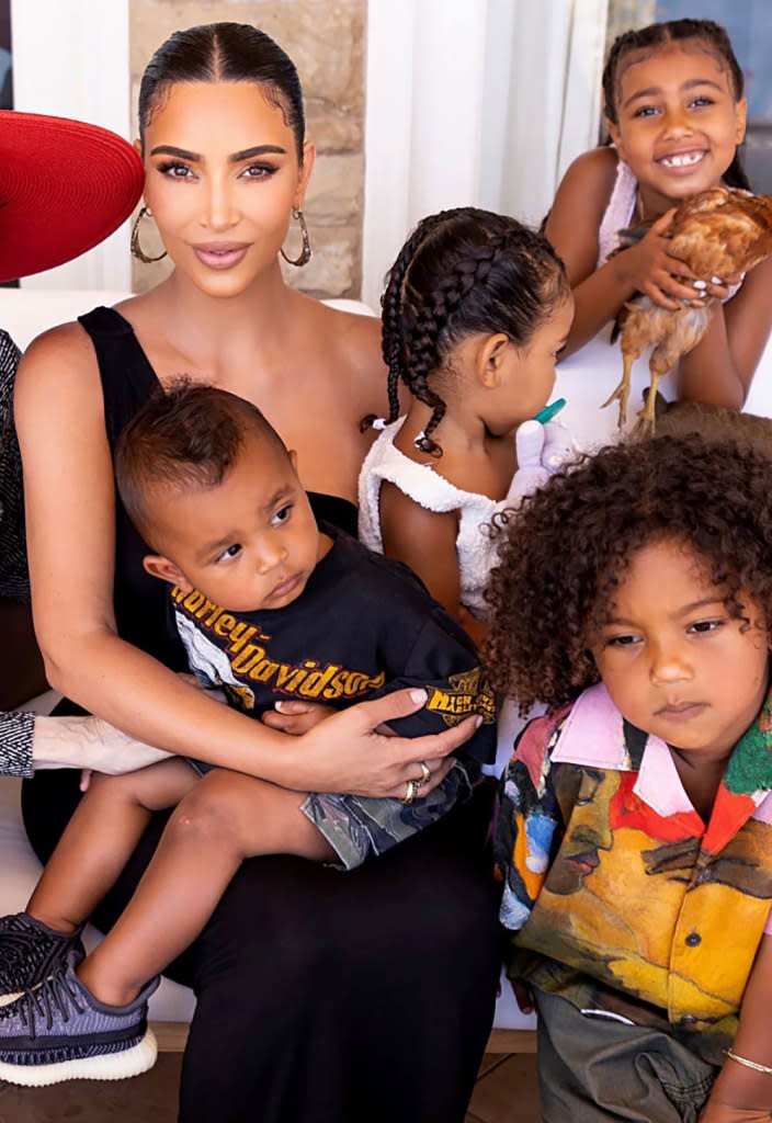 Kim Kardashian Shares Her 4 Kids Epic Garage With Mini Mustang Ferrari and More