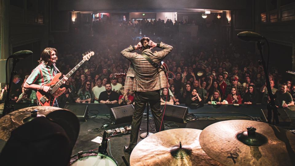 The Red Clay Strays onstage in Charlottesville, Virginia, in February. Photo: Matthew Coleman*