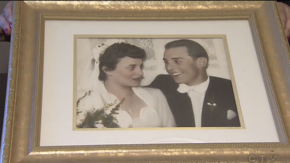 Anita and Wolf met in Dusseldorf when their families lived in the same apartment complex. Photo: CTV News