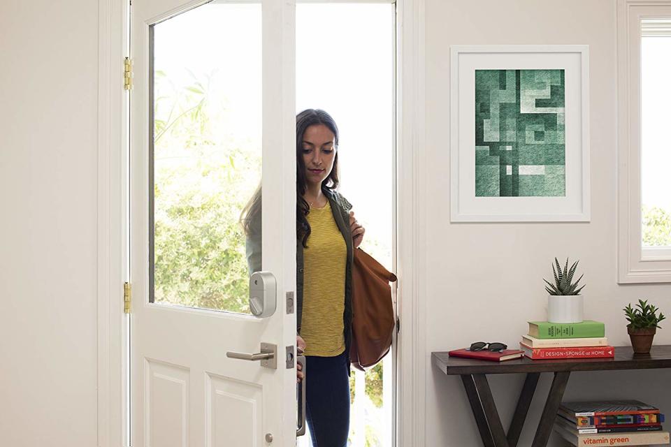 Use your smartphone to enter your home. (Photo: Amazon)