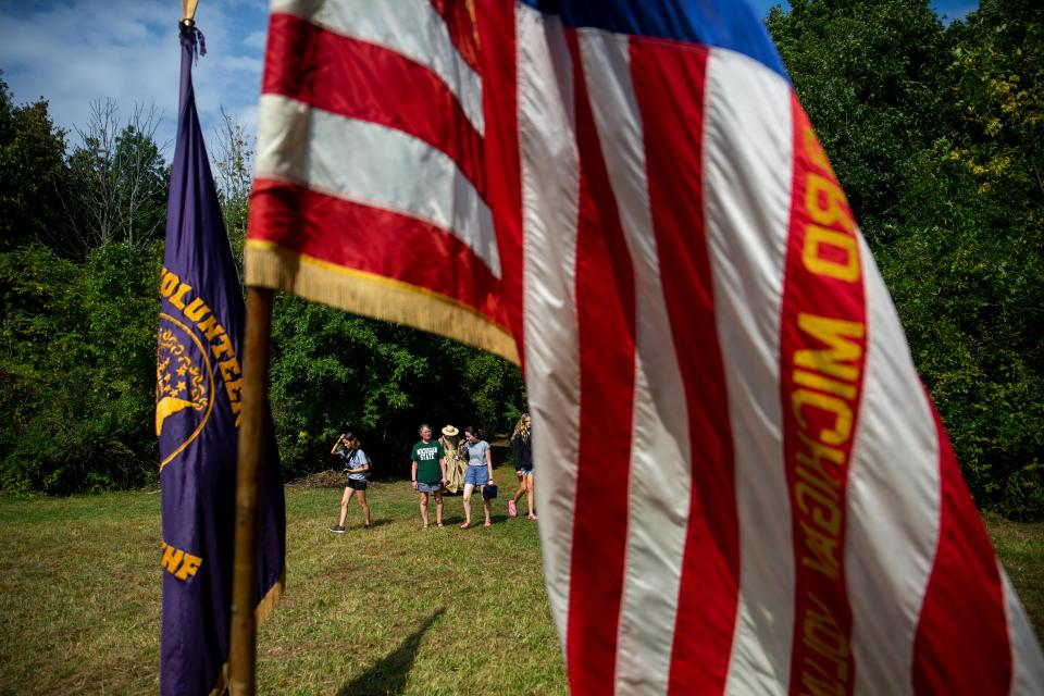 Various events and demonstrations were held throughout the free, two-day Civil War Muster. More than 100 reenactors participated as military, cavalry and civilians.