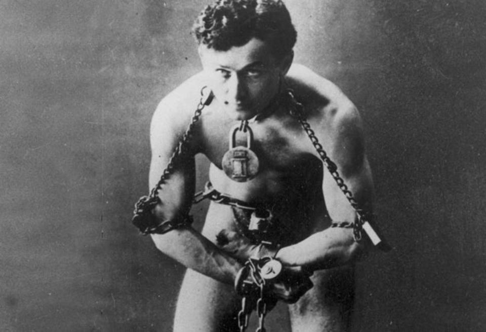 Harry Houdini unsuccessfully attempted the stunt in 1915 (AP)