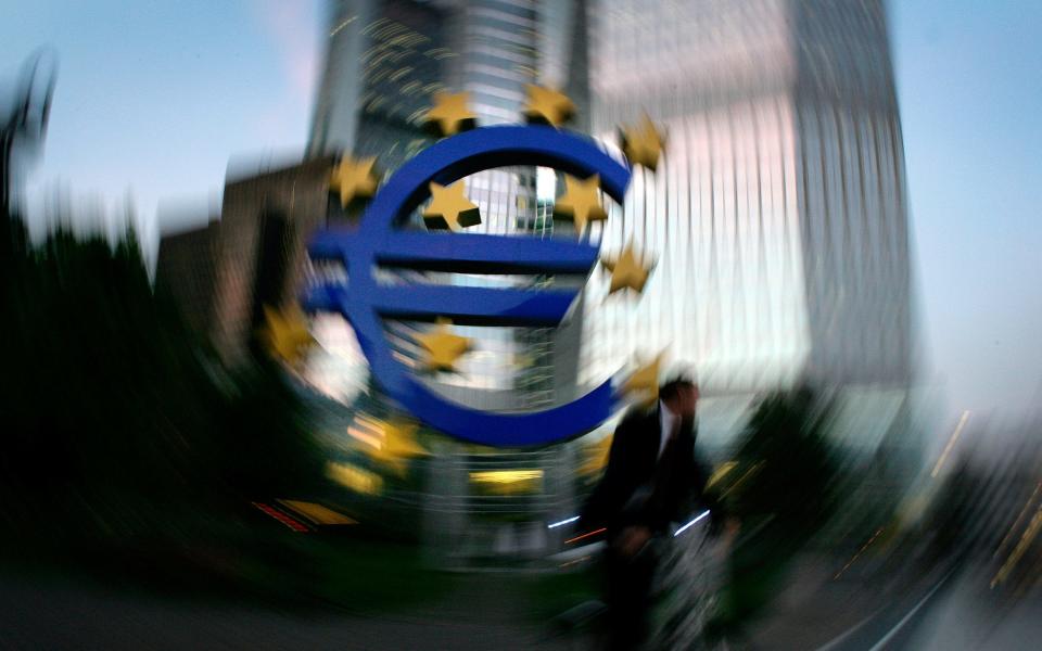 Global investors think the recent surge in optimism in the eurozone recovery may be overdone - Kai Pfaffenbach/REUTERS