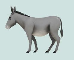 donkey emoji