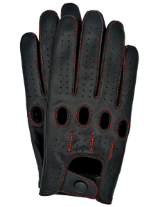 Riparo Genuine Leather Full-Finger Driving Gloves