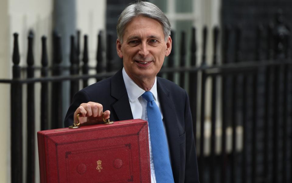 Philip Hammond is on track to beat his borrowing targets this year as the deficit tumbles - eddie_mulholland@hotmail.com