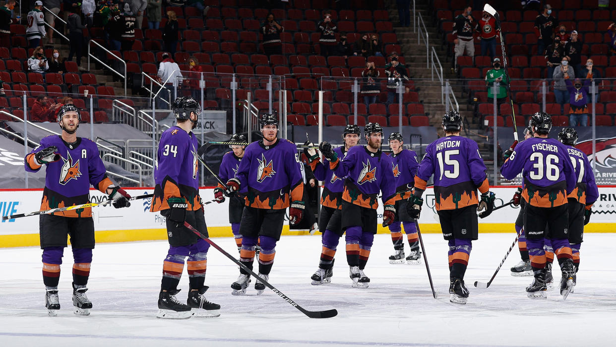 The Arizona Coyotes are in need of a new home. (Photo by Christian Petersen/Getty Images)