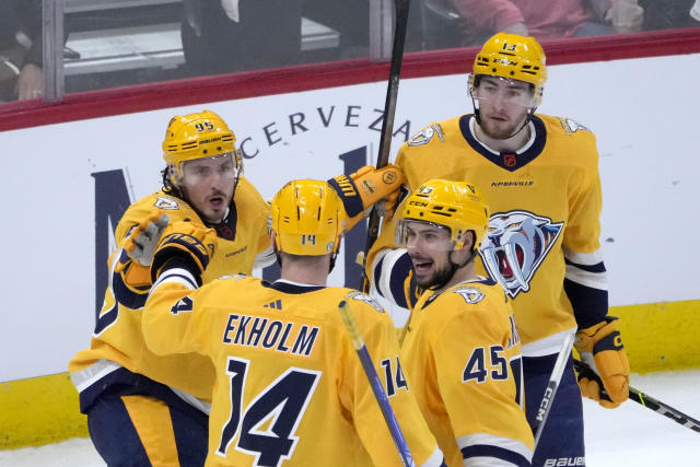 NHL Public Relations on X: With two assists in the first period of the # WinterClassic, Roman Josi extended his career-high point streak to 8 games  and became the first defenseman in @PredsNHL