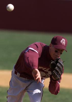 Jeff Frazier, shown pitching for Toms River South, will be inducted into the Rutgers Athletics Hall of Fame this fall.