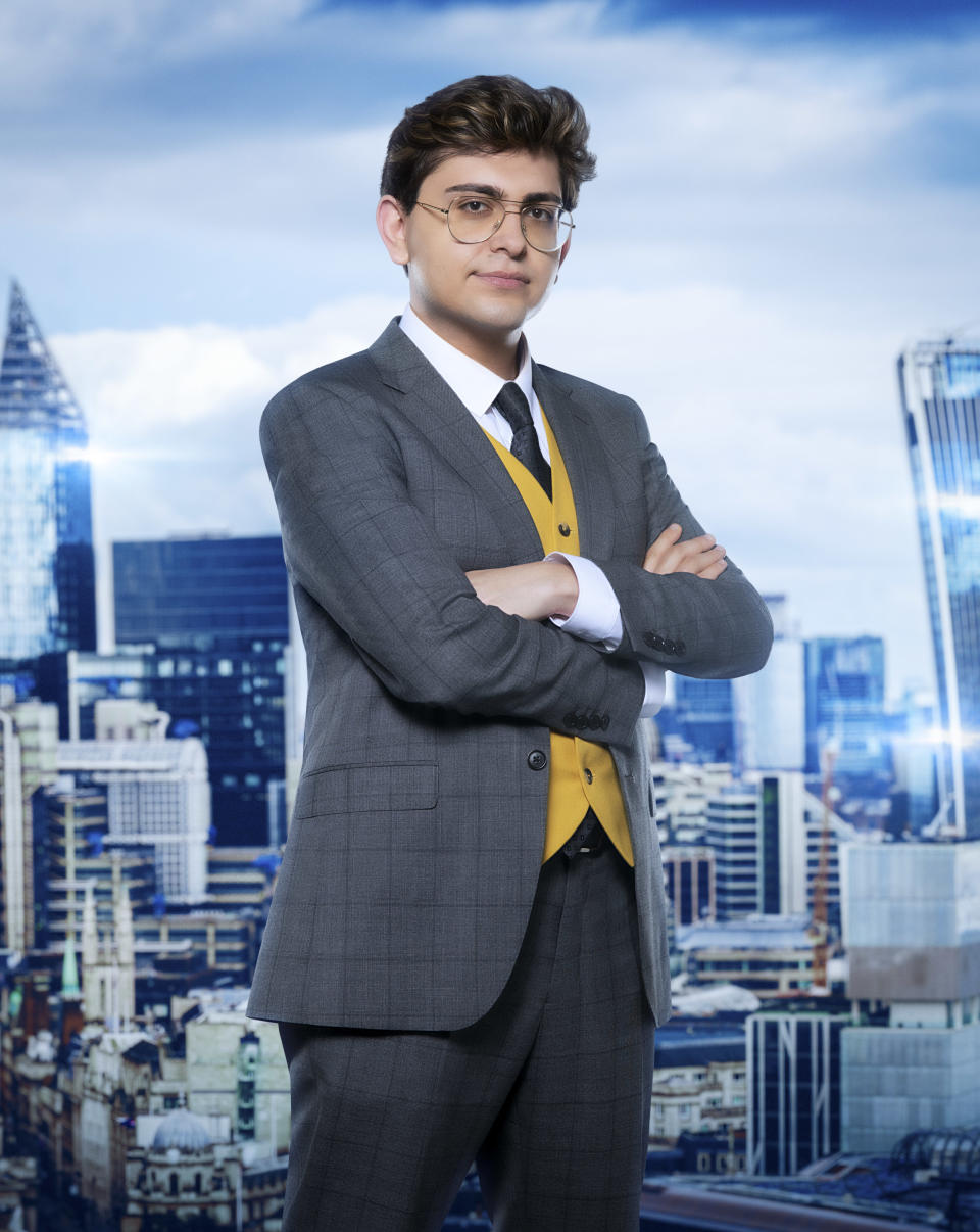 Programme Name: The Apprentice - TX: n/a - Episode: n/a (No. n/a) - Picture Shows: The Apprentice 2022 candidate - Navid    - (C) Ray Burmiston - Photographer: Ray Burmiston