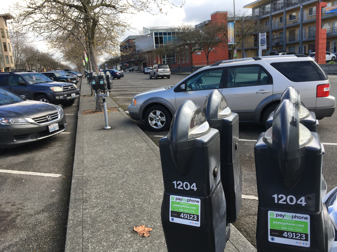 Coin-operated parking meters are being replaced over time in Bellingham, with pay stations that accept cash, coins, debit/credit cards and the PayByPhone app.