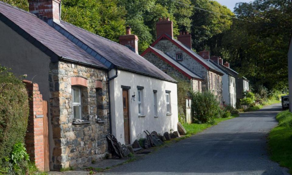 Cottages in Cwm Gwaun