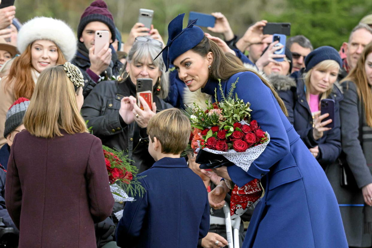 Catherine, princesse de Galles, lors de sa dernière apparition publique en décembre dernier.  - Credit:Cover Images