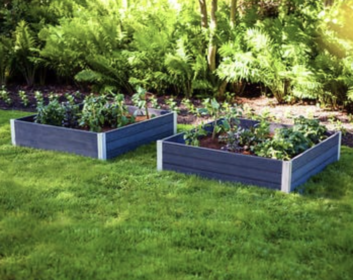 Two Vita Urbana Raised Garden Beds