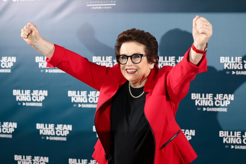 <p>Billie Jean King</p>