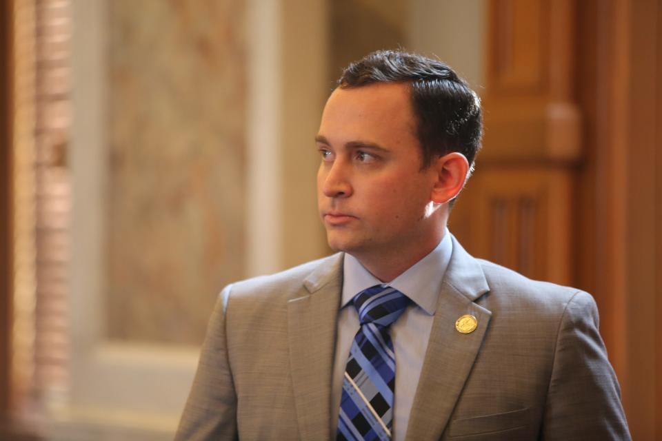 Speaker pro tempore of the Kansas House will be Blake Carpenter, R-Derby.