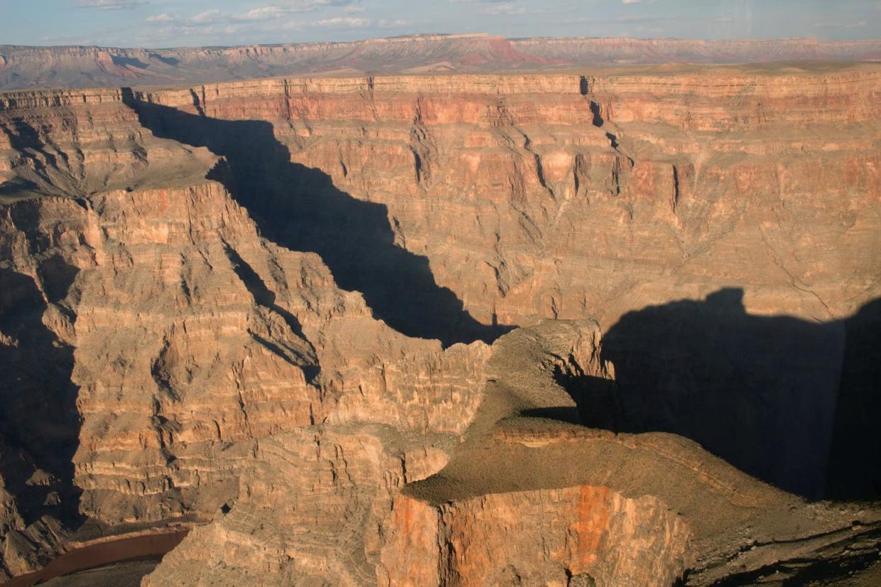 Grand Canyon from helicopter ride