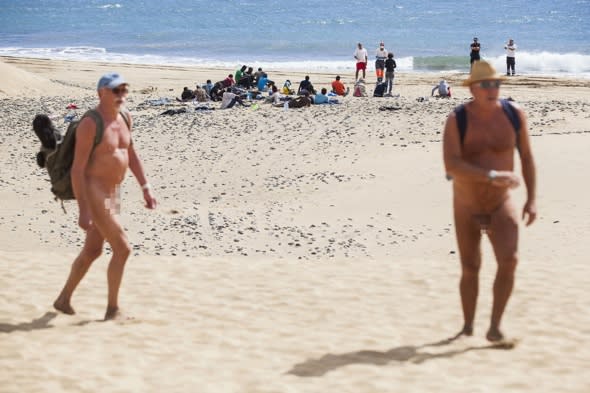 Ebola scare on Canary Islands nudist beach