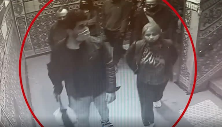 Un video muestra a Sabag Montiel y a su novia juntos el 1º de setiembre