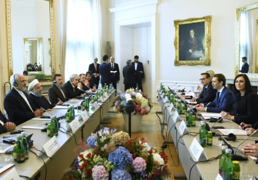 The Vienna meeting of foreign ministers will discuss the European offer that aims to persuade Iran to stick with the 2015 deal