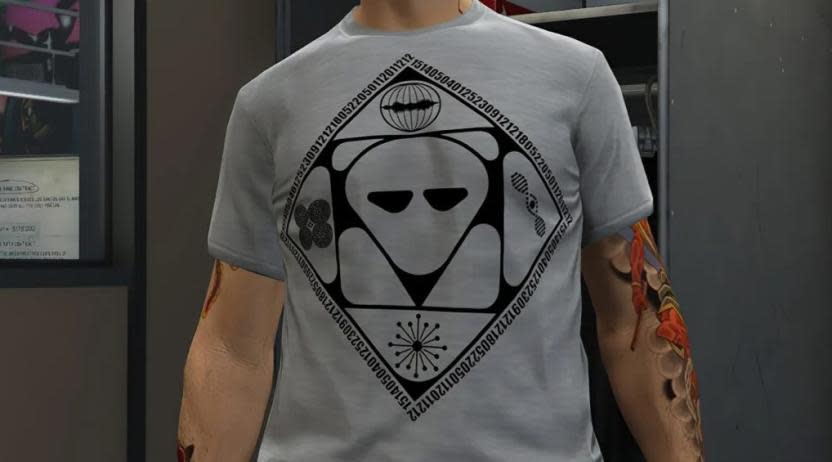 ¿Una playera con pistas de GTA VI?