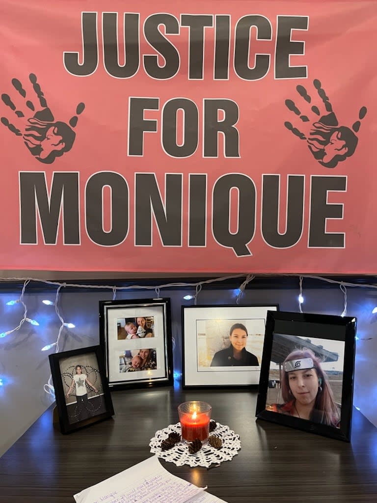 Monique Gamble was 24 years old when she was killed on One Arrow First Nation Nov. 29, 2022. 