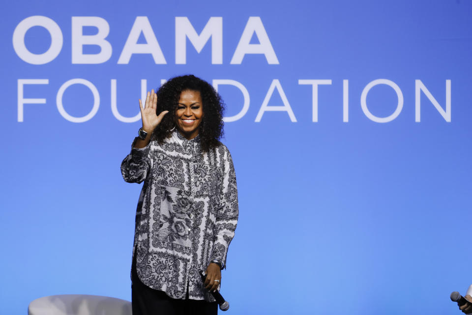 Former U.S. fist lady Michelle Obama