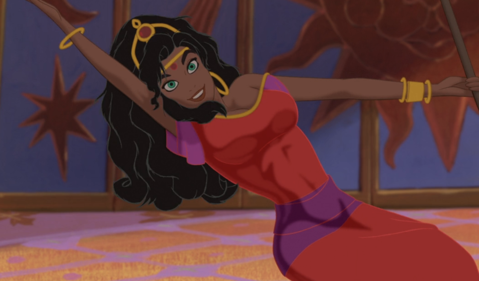 Esmeralda dancing