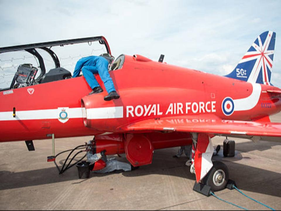 The inquiry found the Red Arrows was an ‘intimidating, hostile, degrading, humiliating or offensive environment’ for women (Getty)