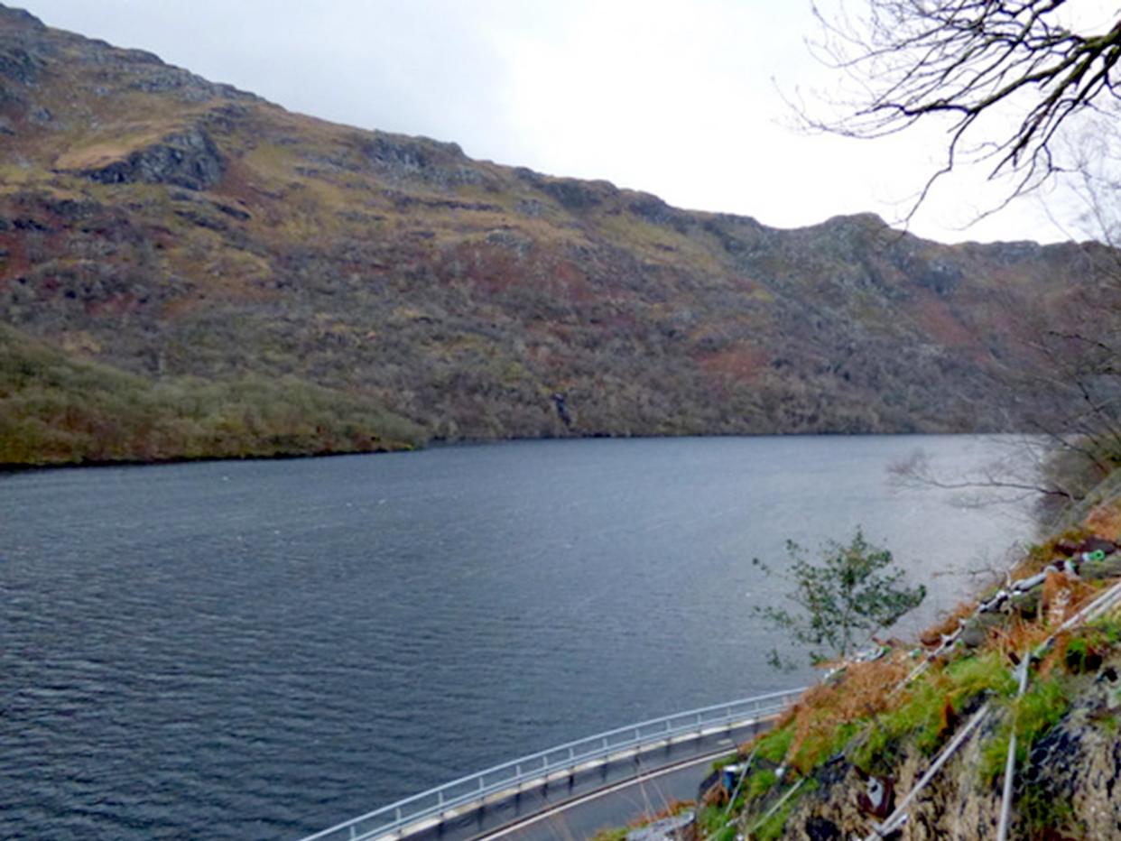 Drownings: the three got into difficulty at the Ardlui end of the loch, pictured (Thomas Nugent)
