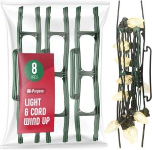 SEWANTA Christmas Lights Storage Holder [Set of 8]