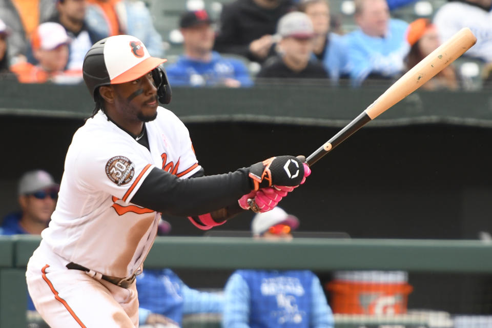 巴爾的摩金鶯Jorge Mateo。(Photo by Mitchell Layton/Getty Images)