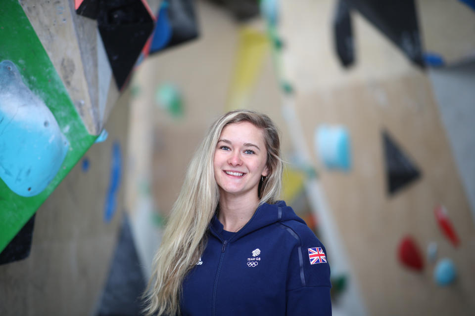 Climbing-obsessed Coxsey, 28, is working with Team GB on an innovative initiative called I Am Team GB to get the nation moving after this summer's Games
