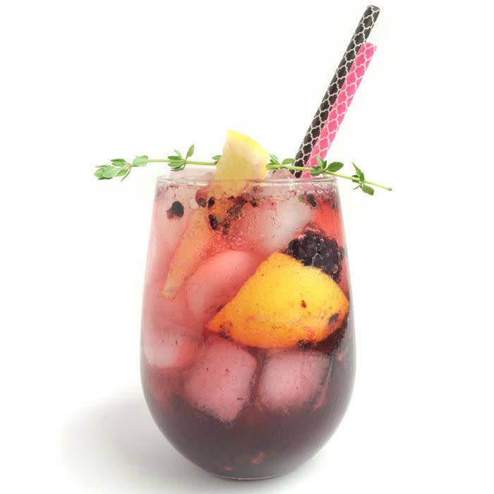 Blackberry Ginger Smash with Thyme
