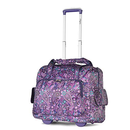 12) Deluxe Fashion Paisley Overnighter