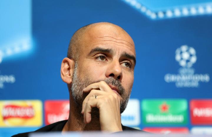 Pep Guardiola plans to test out his most promising youngsters against Feyenoord