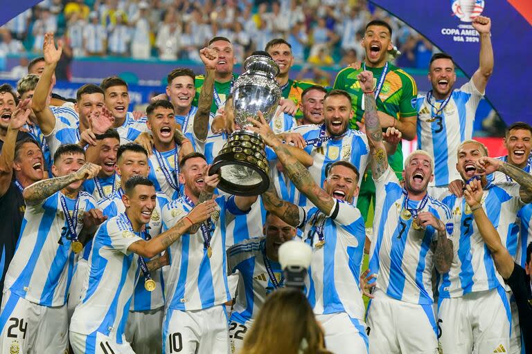 ¡Argentina campeón de la Copa América! Y sigue en el primer lugar del ranking mundial...