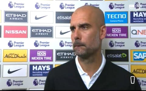 Pep Guardiola - Credit: Sky Sports Premier League