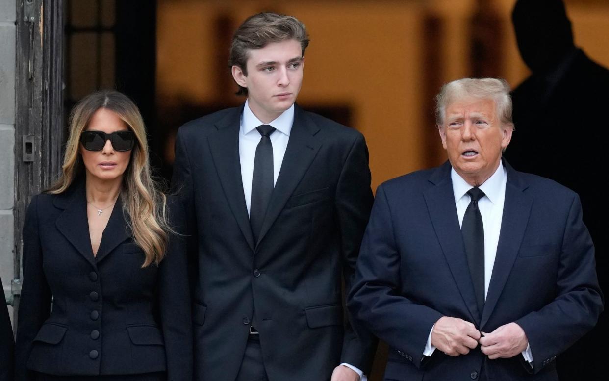 Donald Trump skips court to attend mother-in-law’s funeral with wife ...