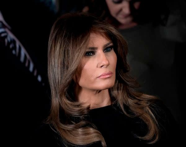 Pastor Stewart Allen-Clark is on leave after he urged female congregants to be more like &ldquo;the epic trophy wife&rdquo; Melania Trump. (Photo: Brendan Smialowski / AFP)