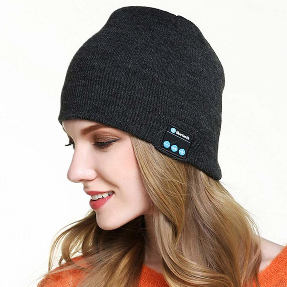 Gorro invernal con bocinas bluetooth