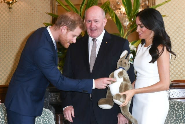 The Duke and Duchess of Sussex are getting plenty of practice Down Under!