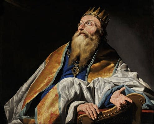<span class="caption">The King David by Matthias Stomer (circa 1633-1639).</span> <span class="attribution"><a class="link " href="https://musees.marseille.fr/musee-des-beaux-arts-mba" rel="nofollow noopener" target="_blank" data-ylk="slk:Musee des Beaux-Arts de Marseille;elm:context_link;itc:0;sec:content-canvas">Musee des Beaux-Arts de Marseille</a></span>