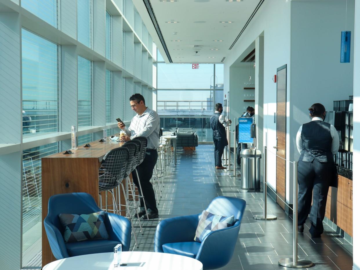 Amex Centurion Lounge JFK Airport